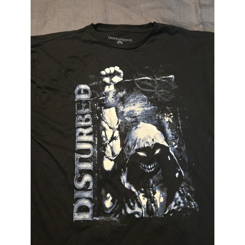 Disturbed The Guy Graphic Band T-Shirt Black XL 2024 Heavy Metal Tee